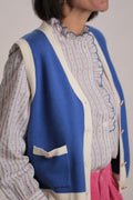Gilet Diane Bleu Royal