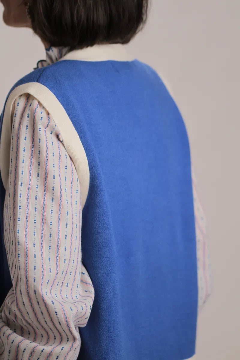 Gilet Diane Bleu Royal