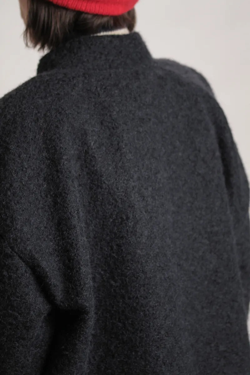 Veste Oxford bleu marine