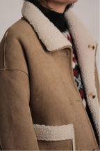 Manteau Toronto suedine