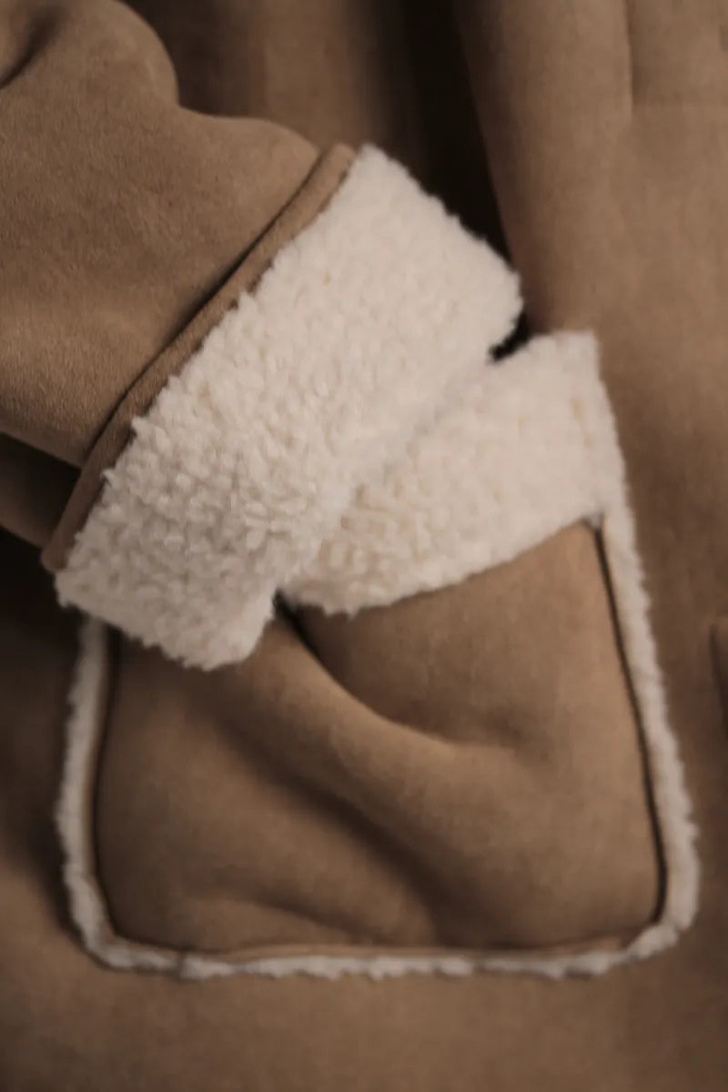 Manteau Toronto suedine