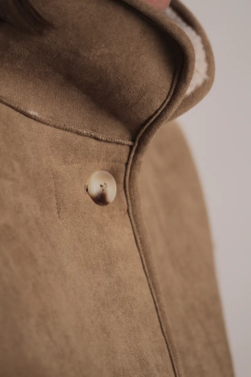 Manteau Toronto suedine