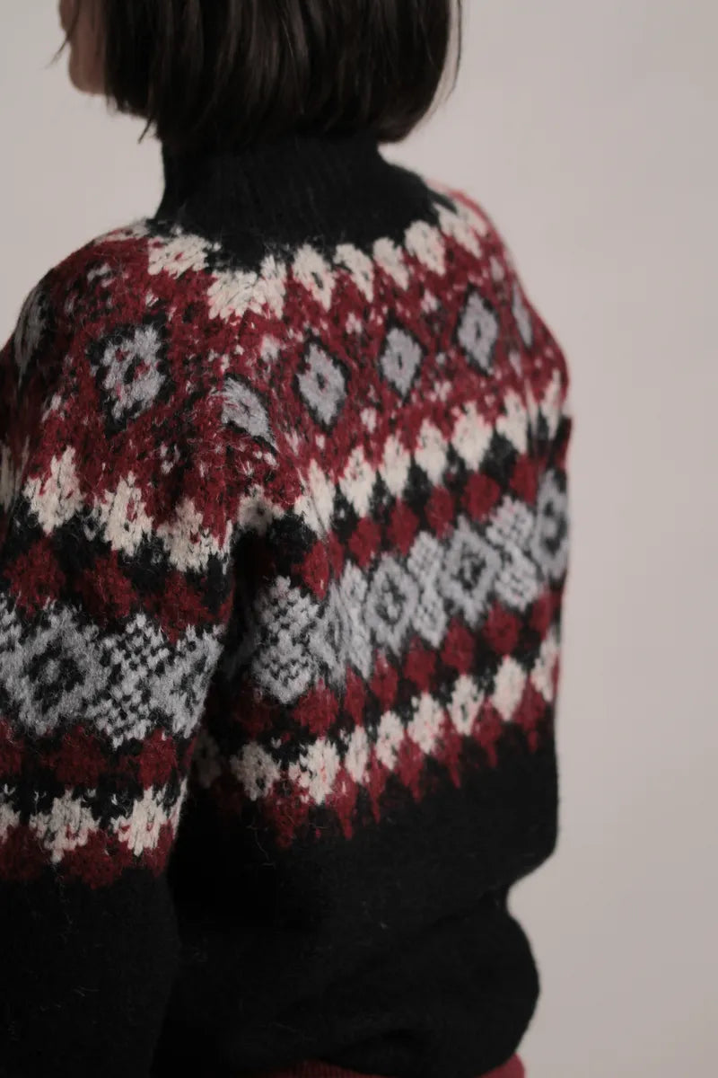 Pull Courchevel Noir