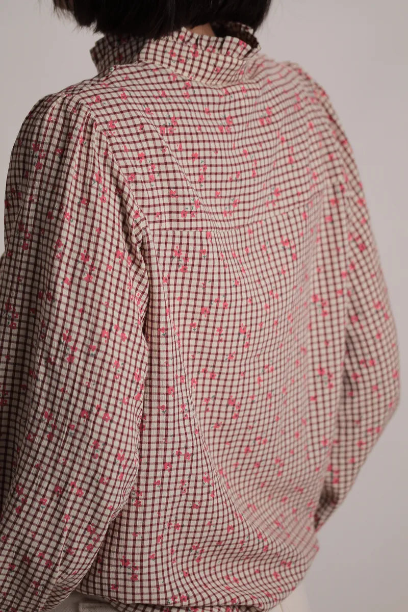 Chemisier Thérese Bordeaux