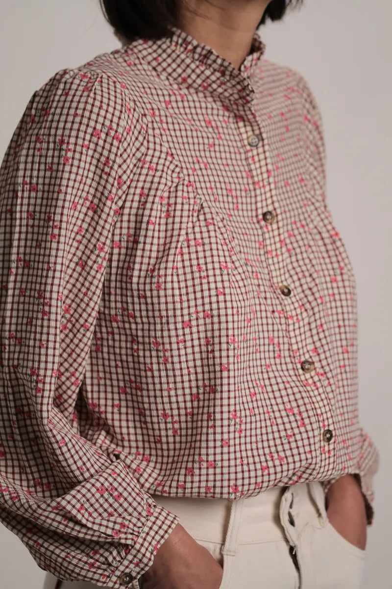 Chemisier Thérese Bordeaux