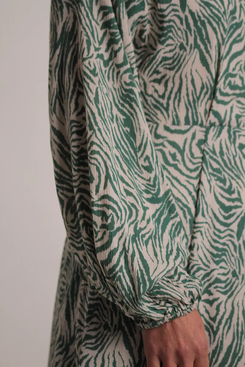 Robe longue Savane Vert