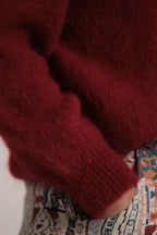 Pull Burgundy Rouge