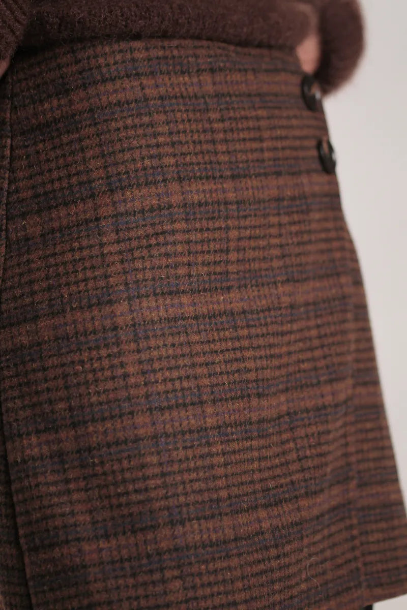 Jupe Stanford Chocolat