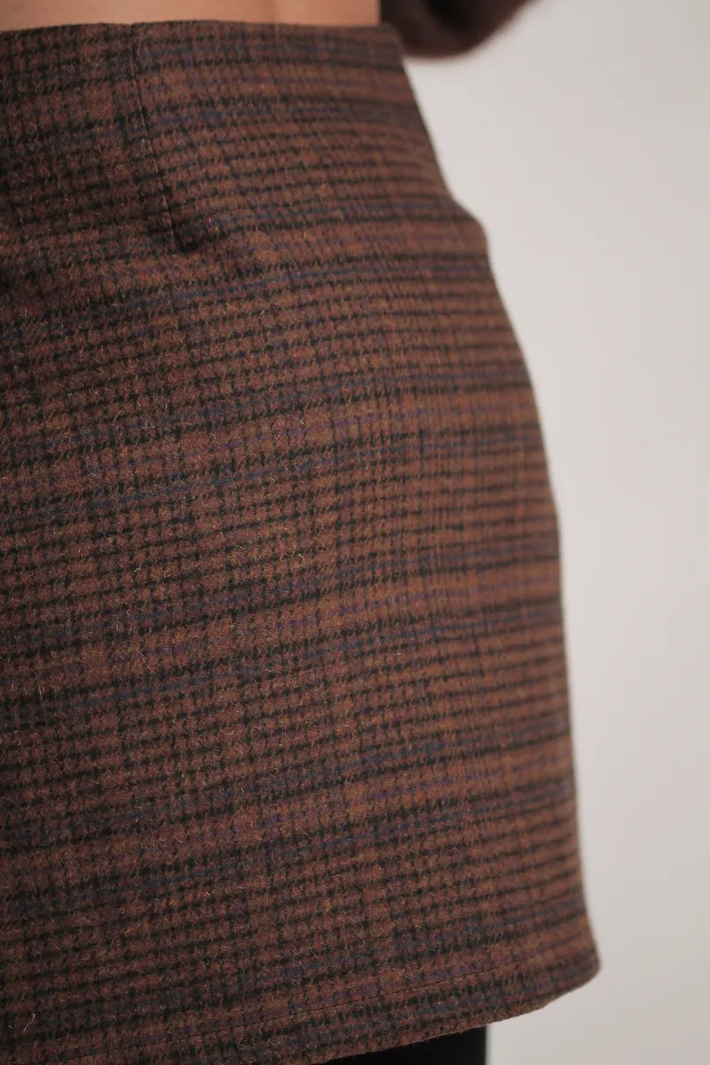 Jupe Stanford Chocolat