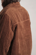 Veste Gina velours côtelé marron