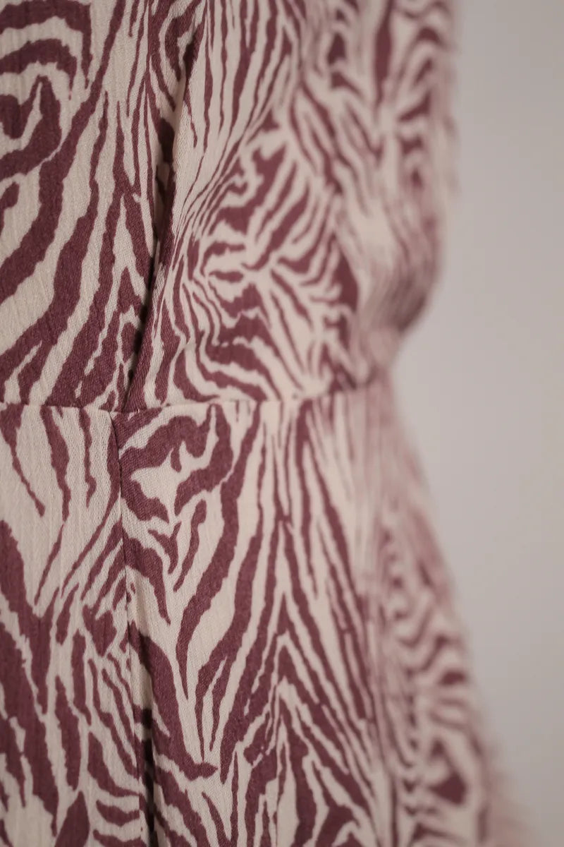 Robe longue Savane Rose