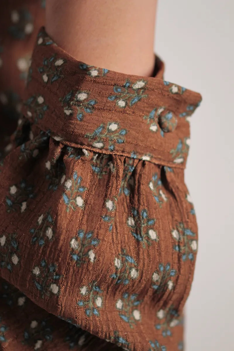 Chemisier Bichette chocolat