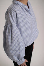 Chemise Cambridge à carreaux bleu