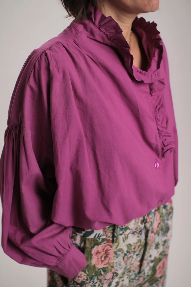 Chemise Penelope Cyclamen