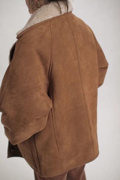 Manteau Oural suedine