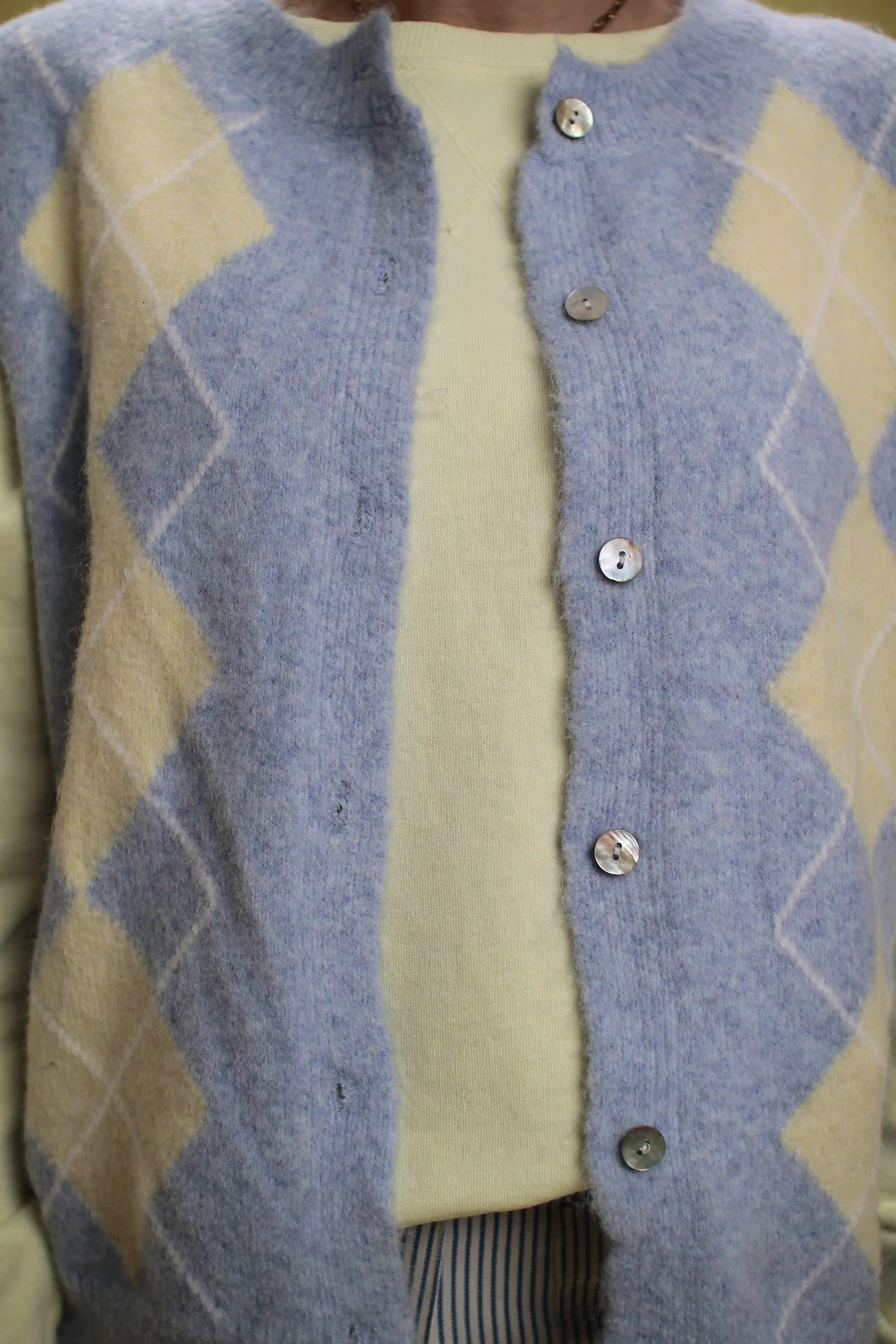 Gilet Geri bleu/jaune