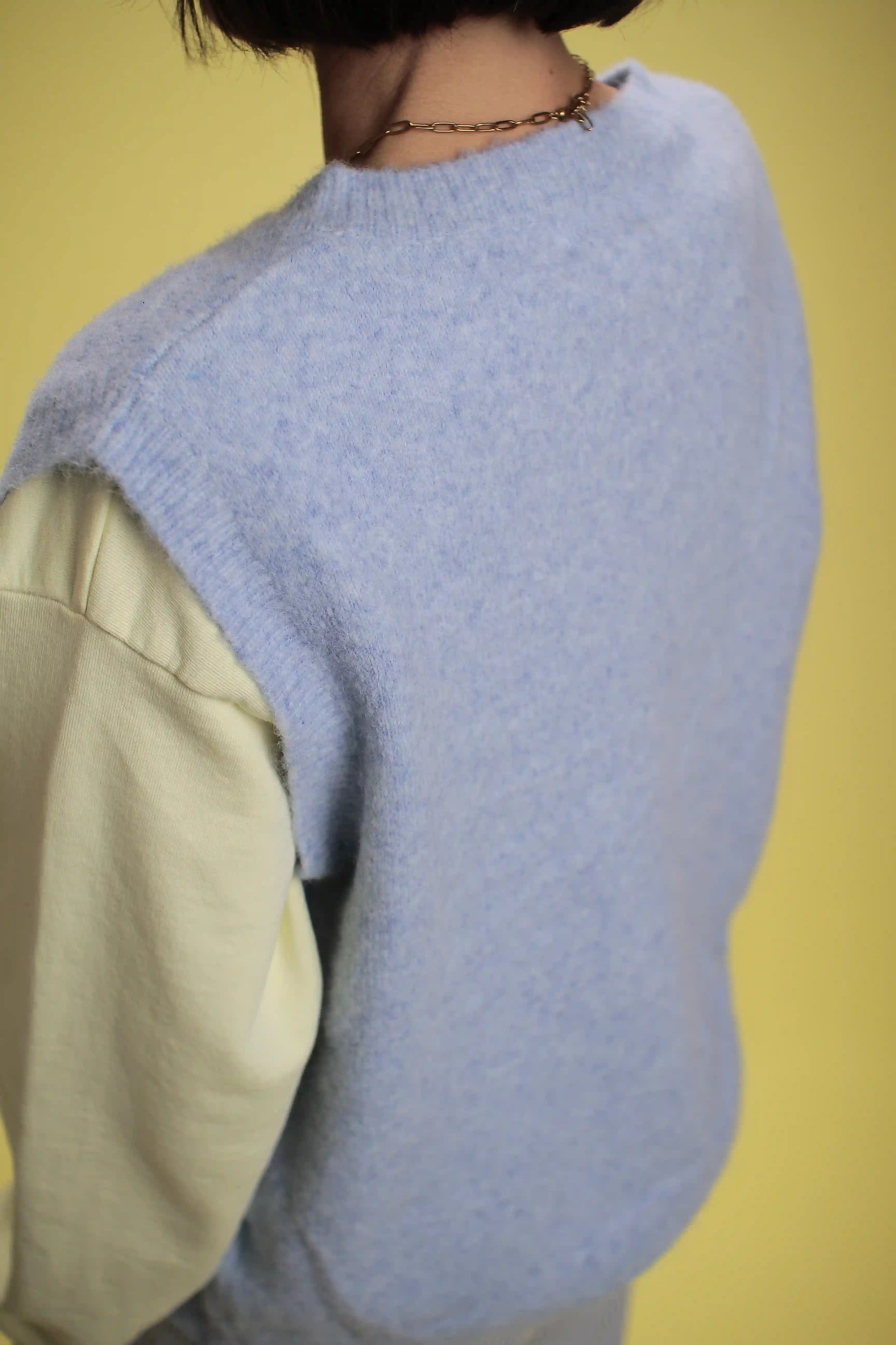 Gilet Geri bleu/jaune