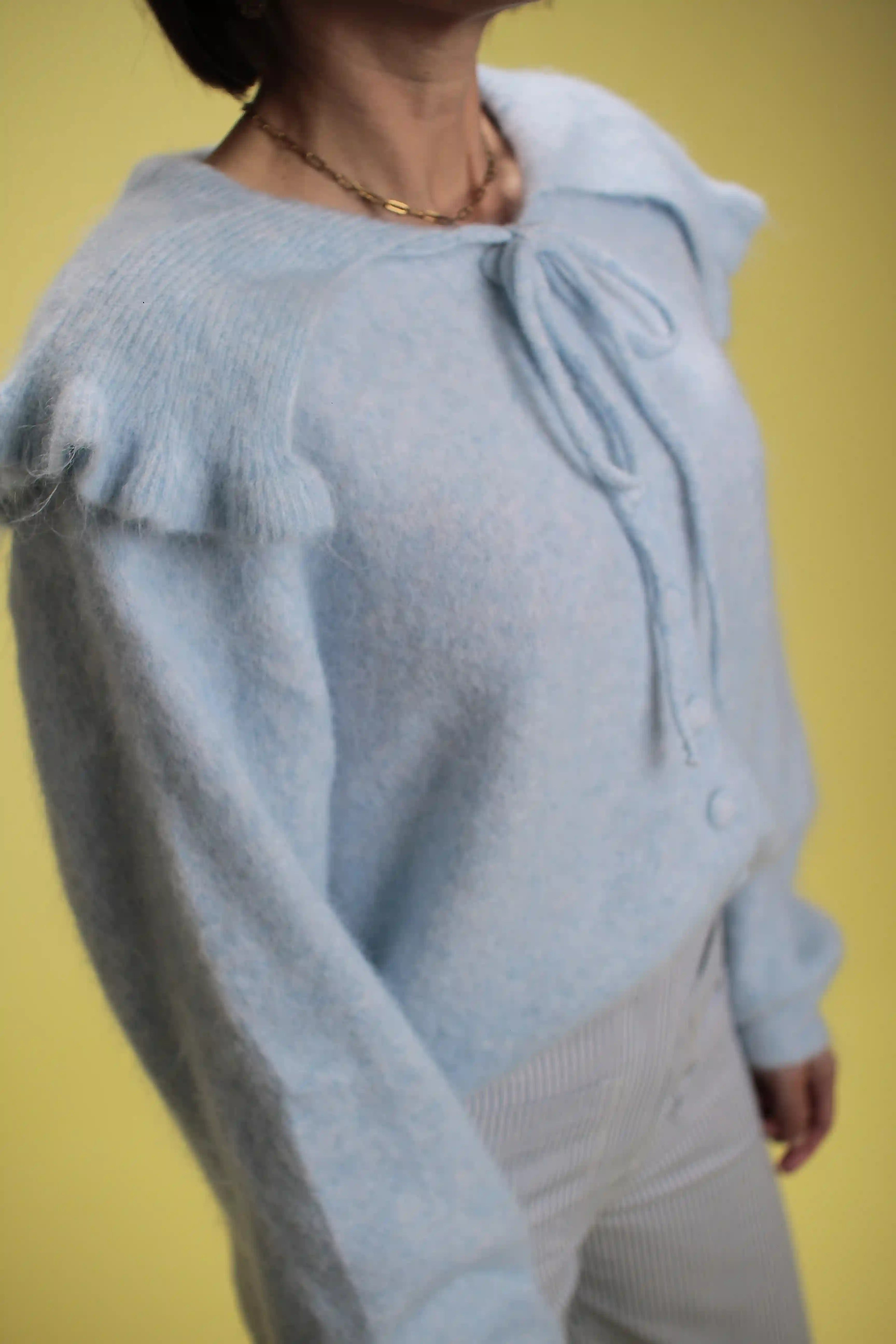 Gilet Jeannette Bleu