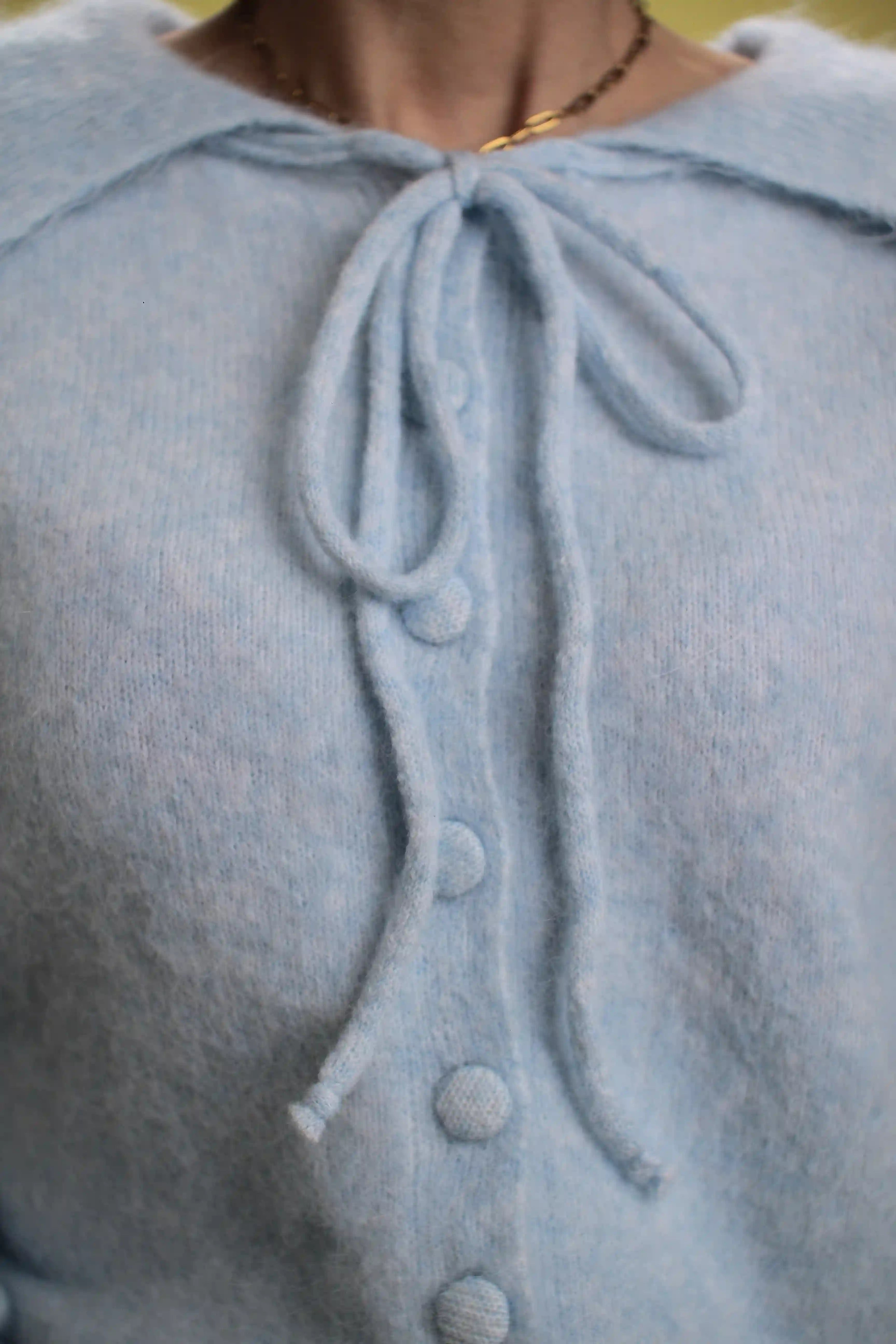 Gilet Jeannette Bleu