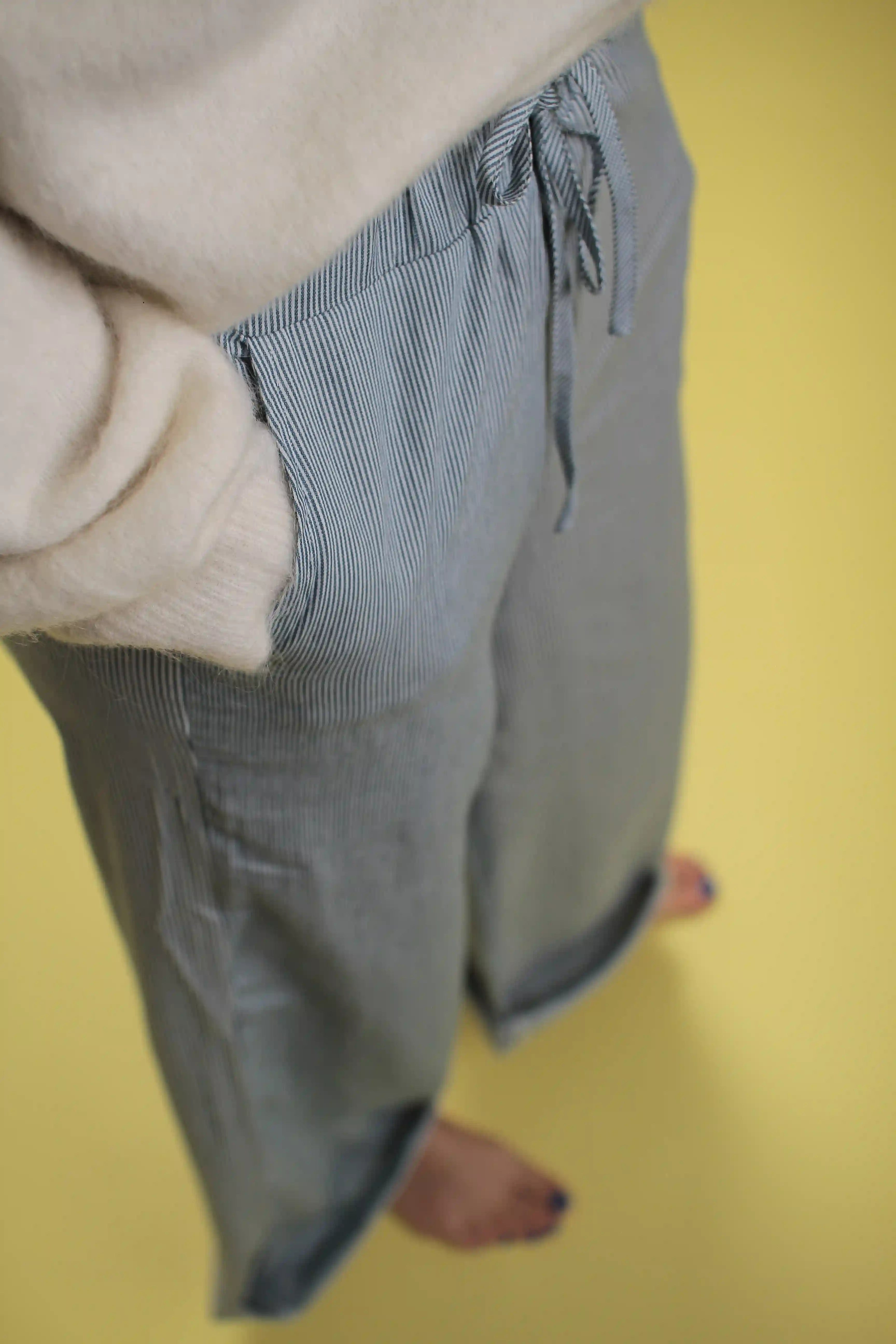 Pantalon Polonie Bleu