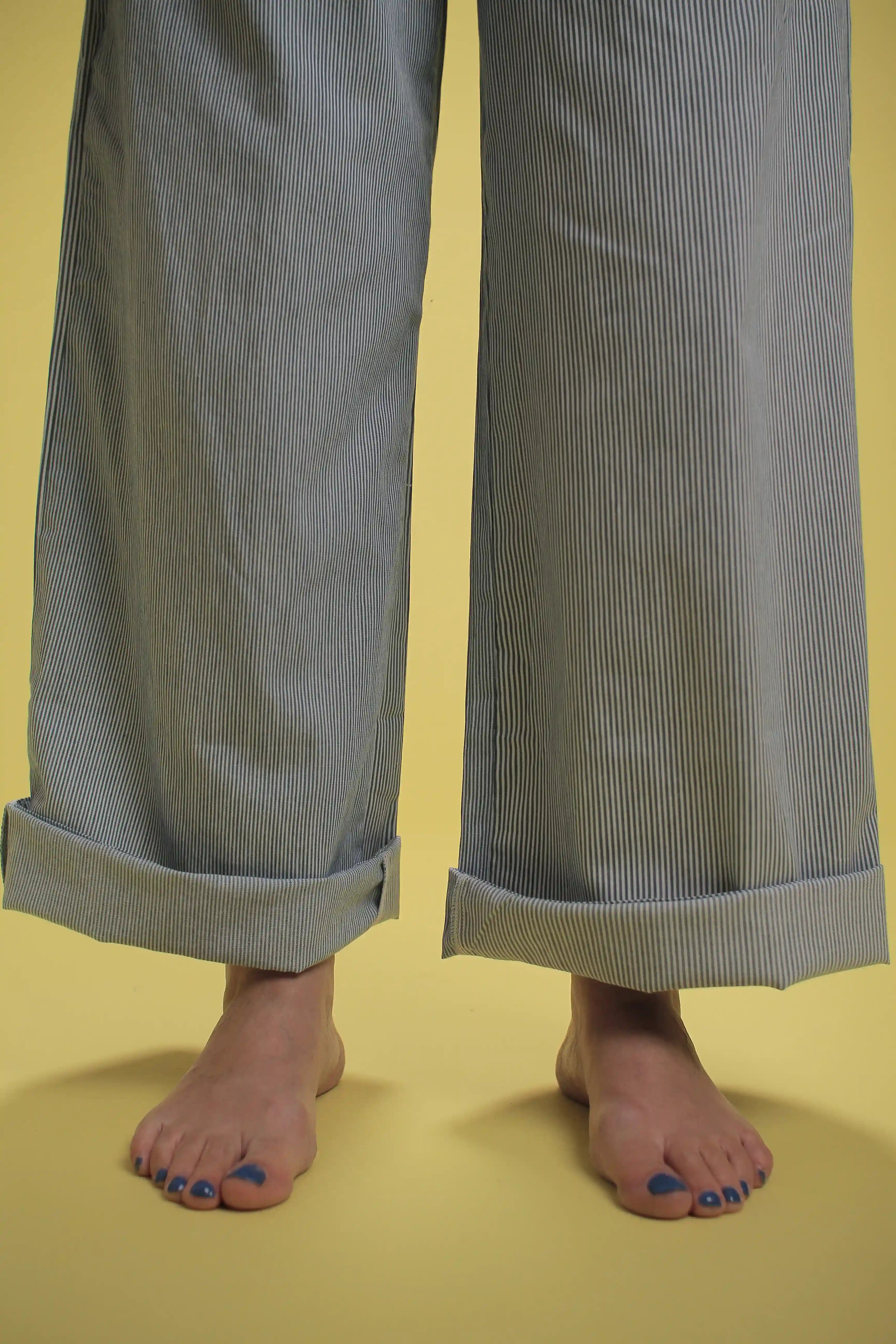 Pantalon Polonie Bleu