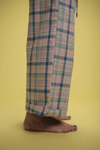 Pantalon Achille à Carreaux