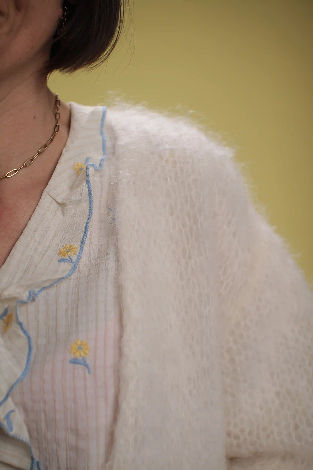 Gilet Jane Ecru