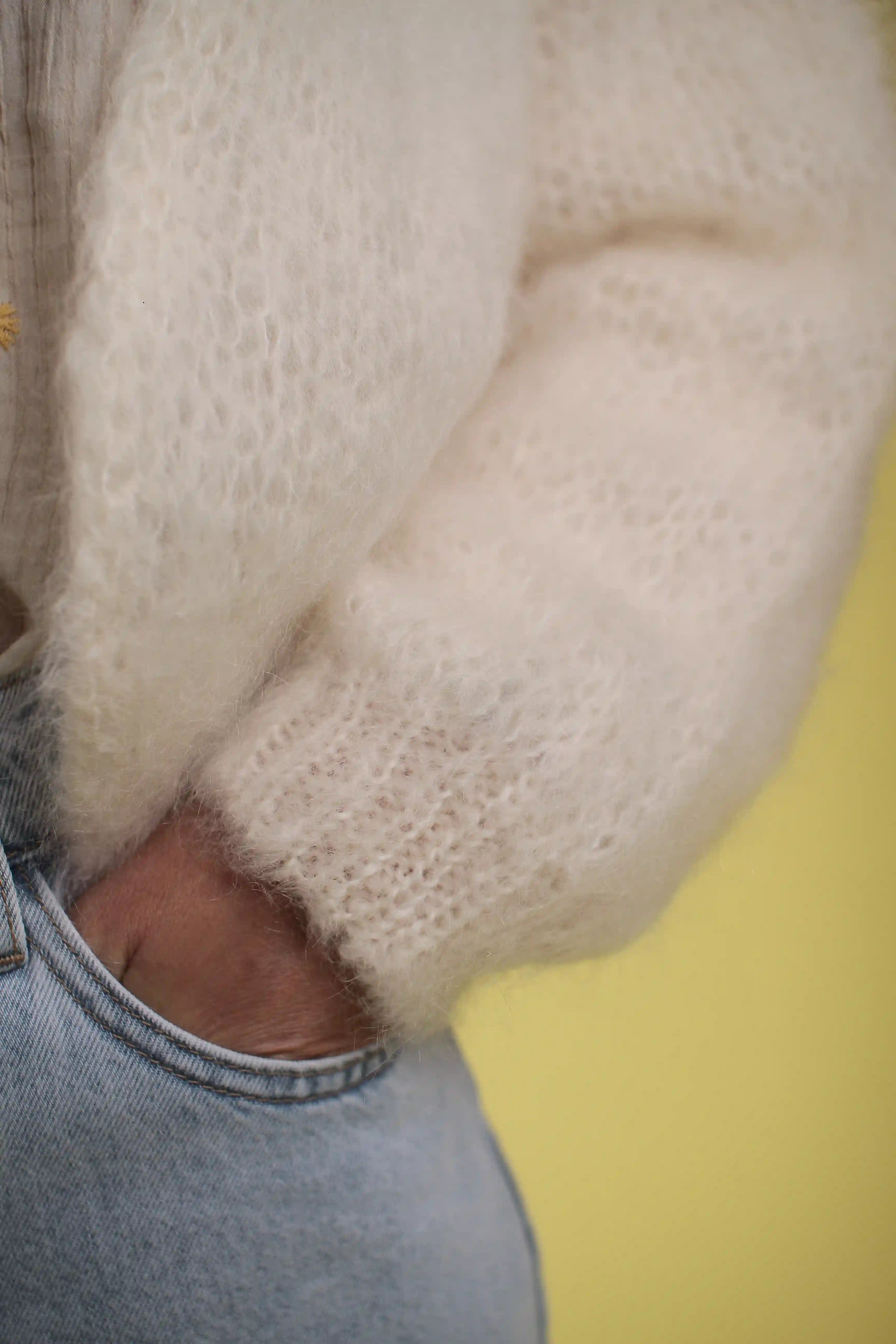 Gilet Jane Ecru