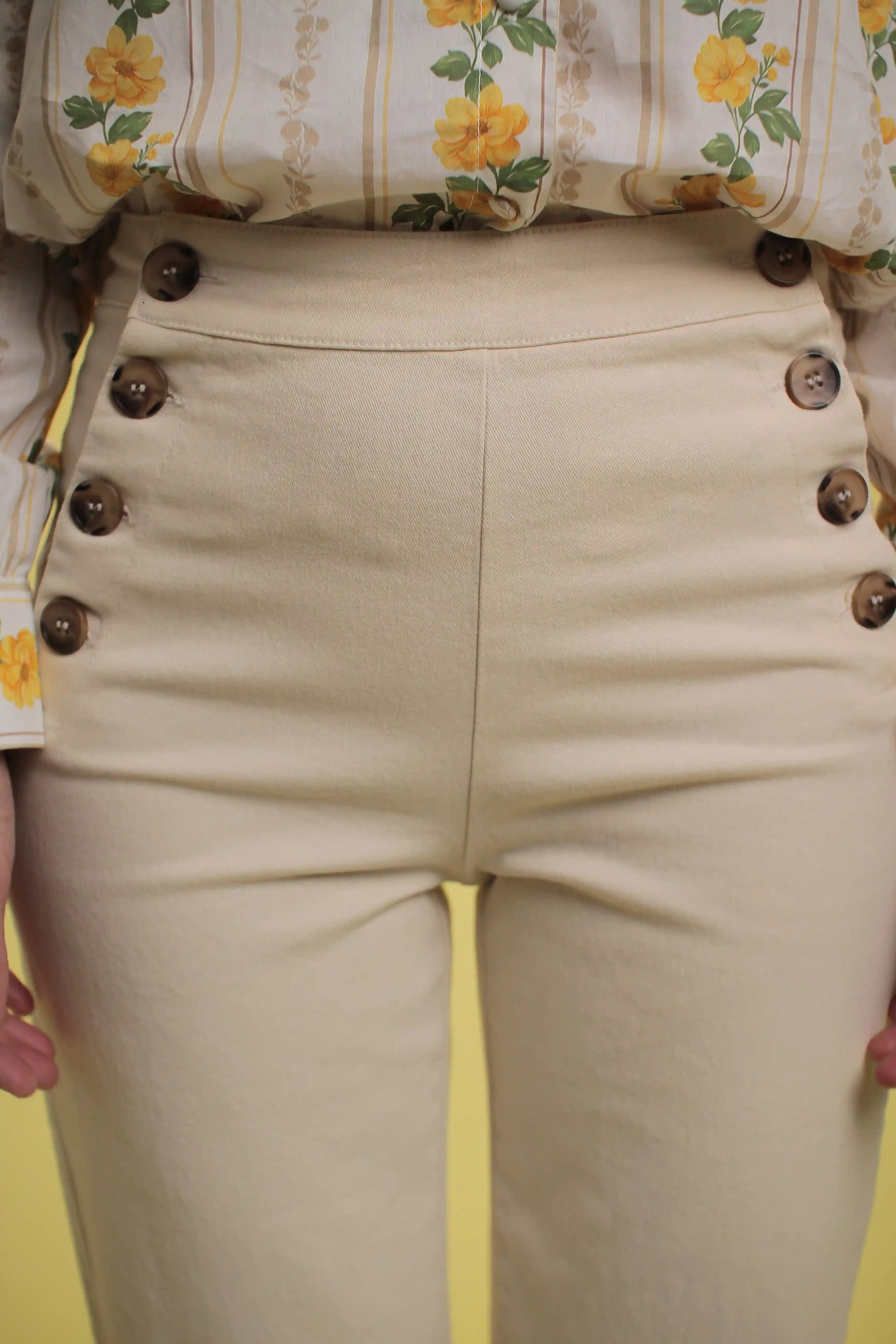 Pantalon Corvette Ivoire