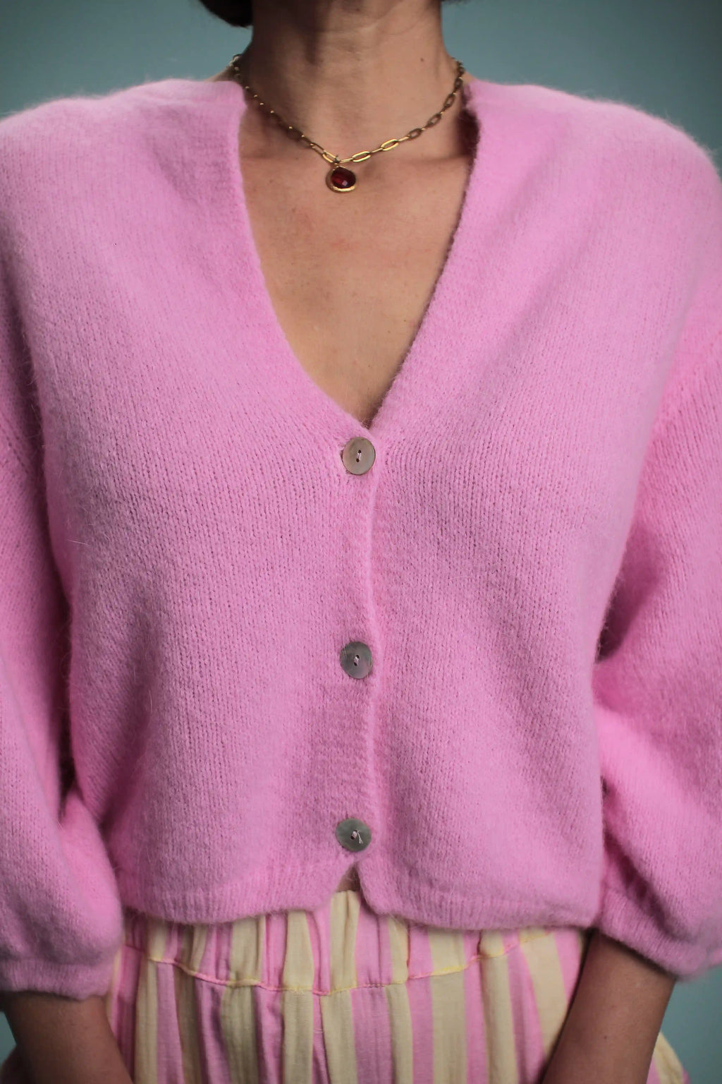 Gilet Justine Rose