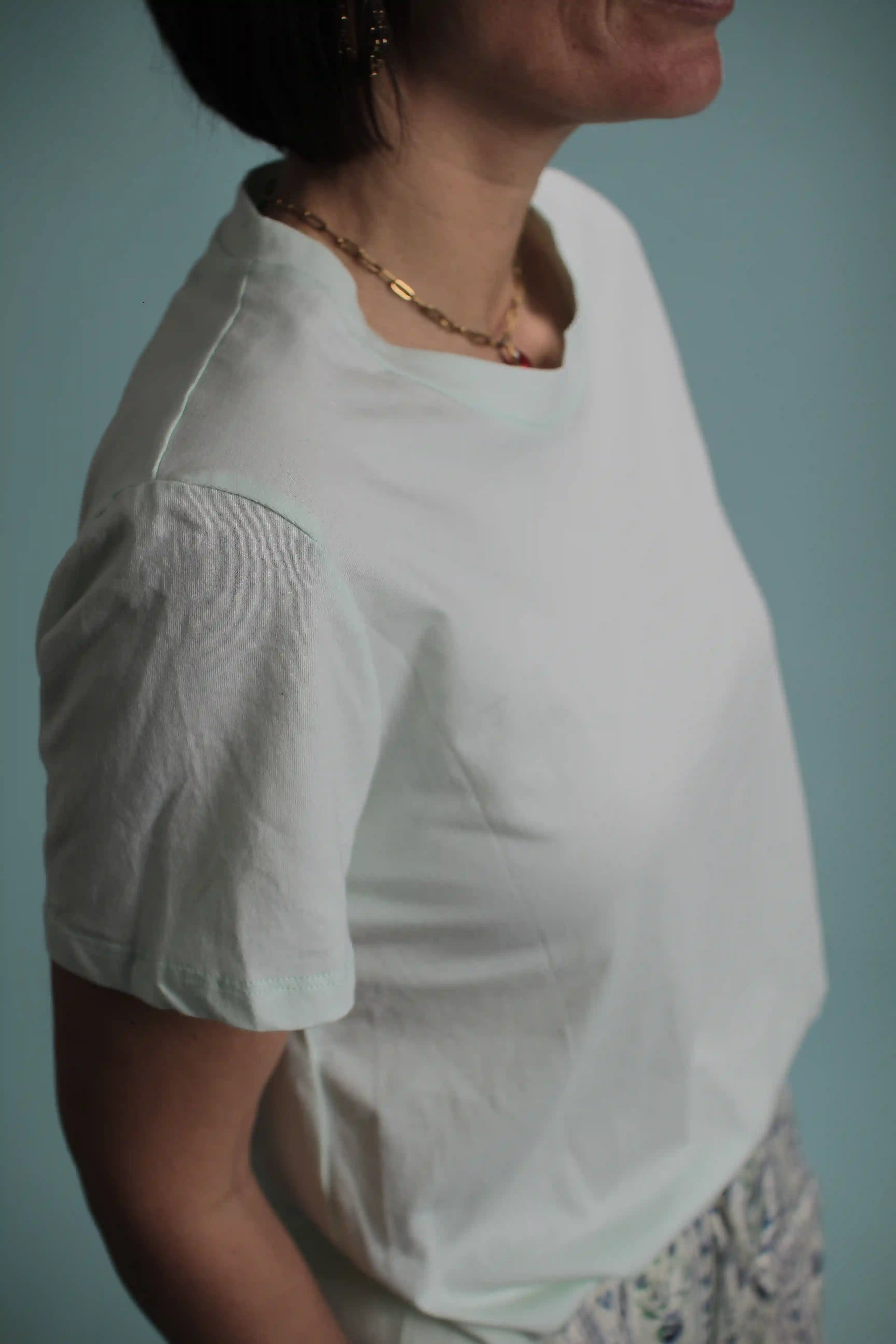 T-Shirt Jade Vert d'eau