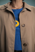 Trench Peter Camel/Leopard