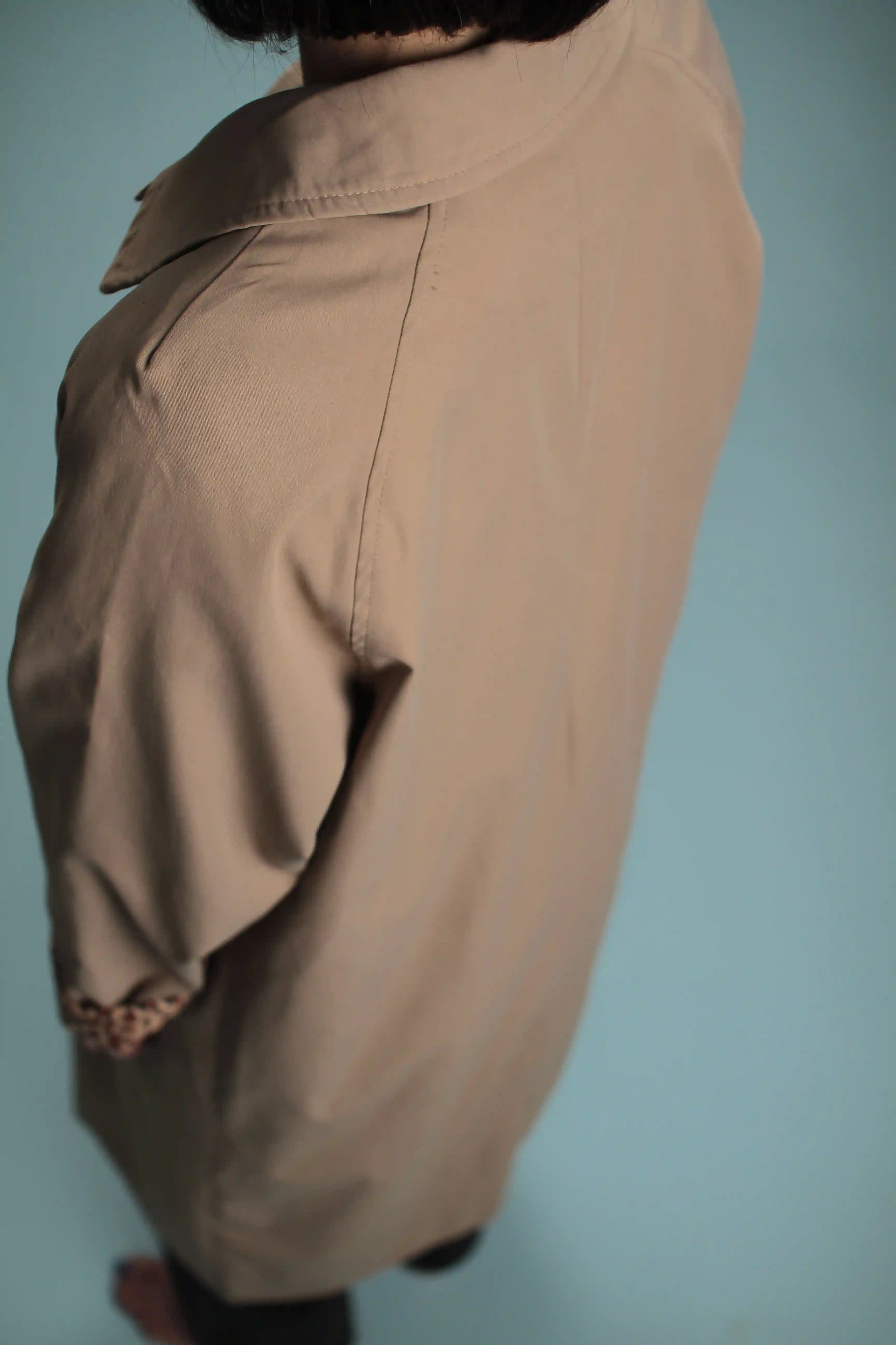 Trench Peter Camel/Leopard