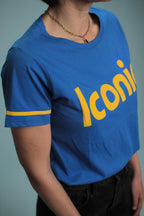 T-shirt Iconic Bleu/jaune
