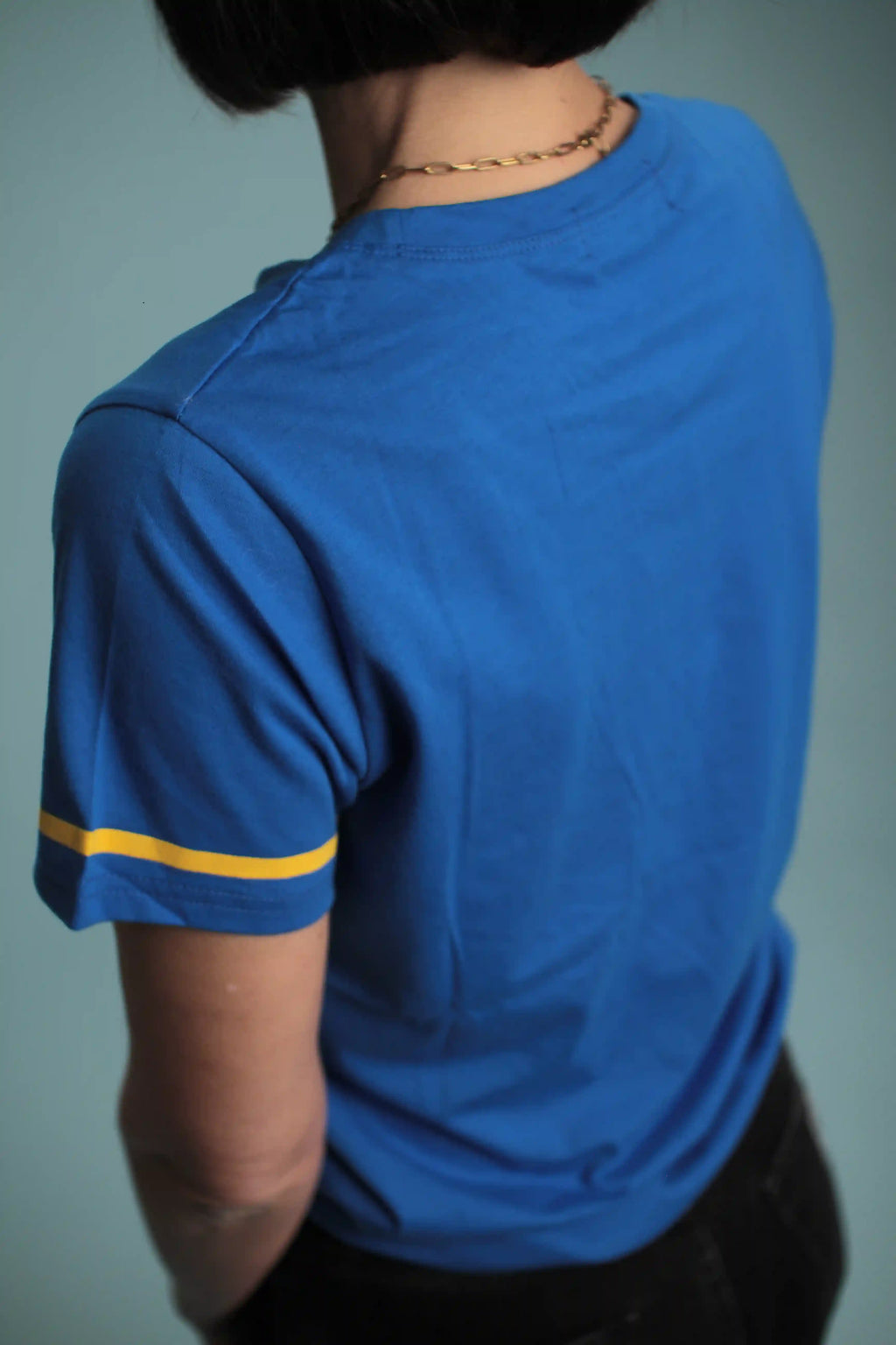 T-shirt Iconic Bleu/jaune
