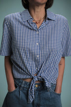 Chemise Duke Vichy bleu