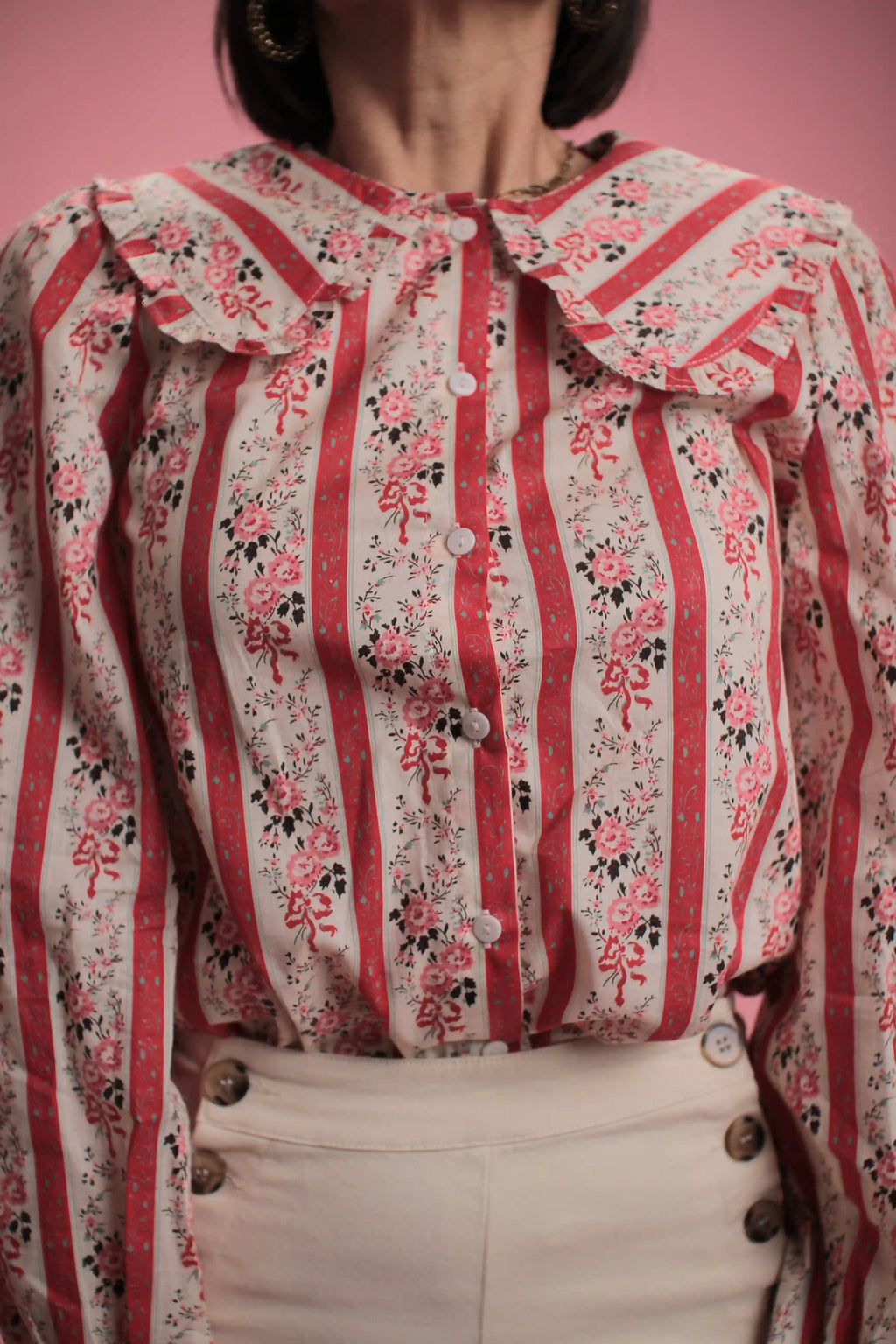 Chemisier Christina coquelicot