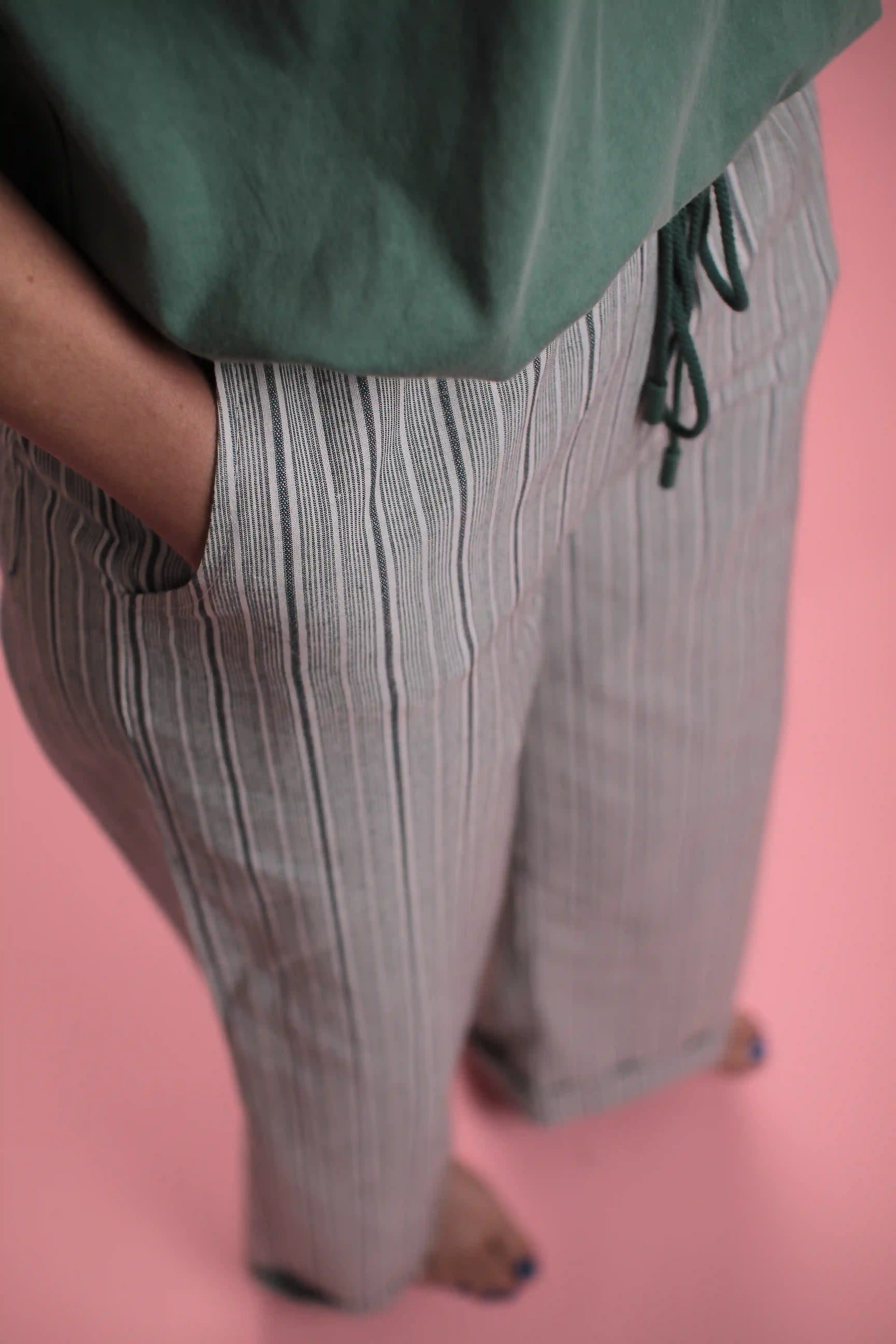 Pantalon Polonie Vert