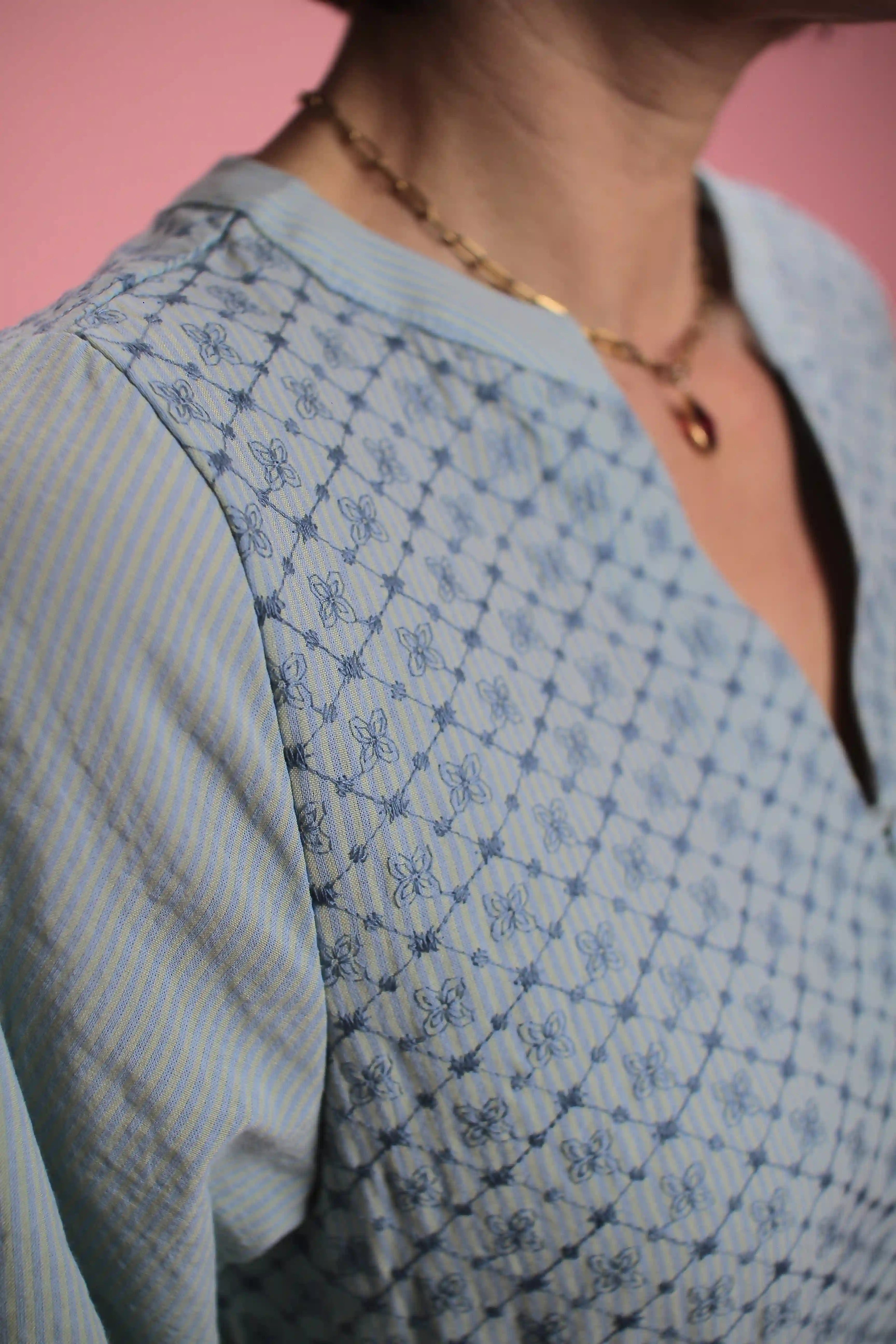 Robe Brunella Bleu