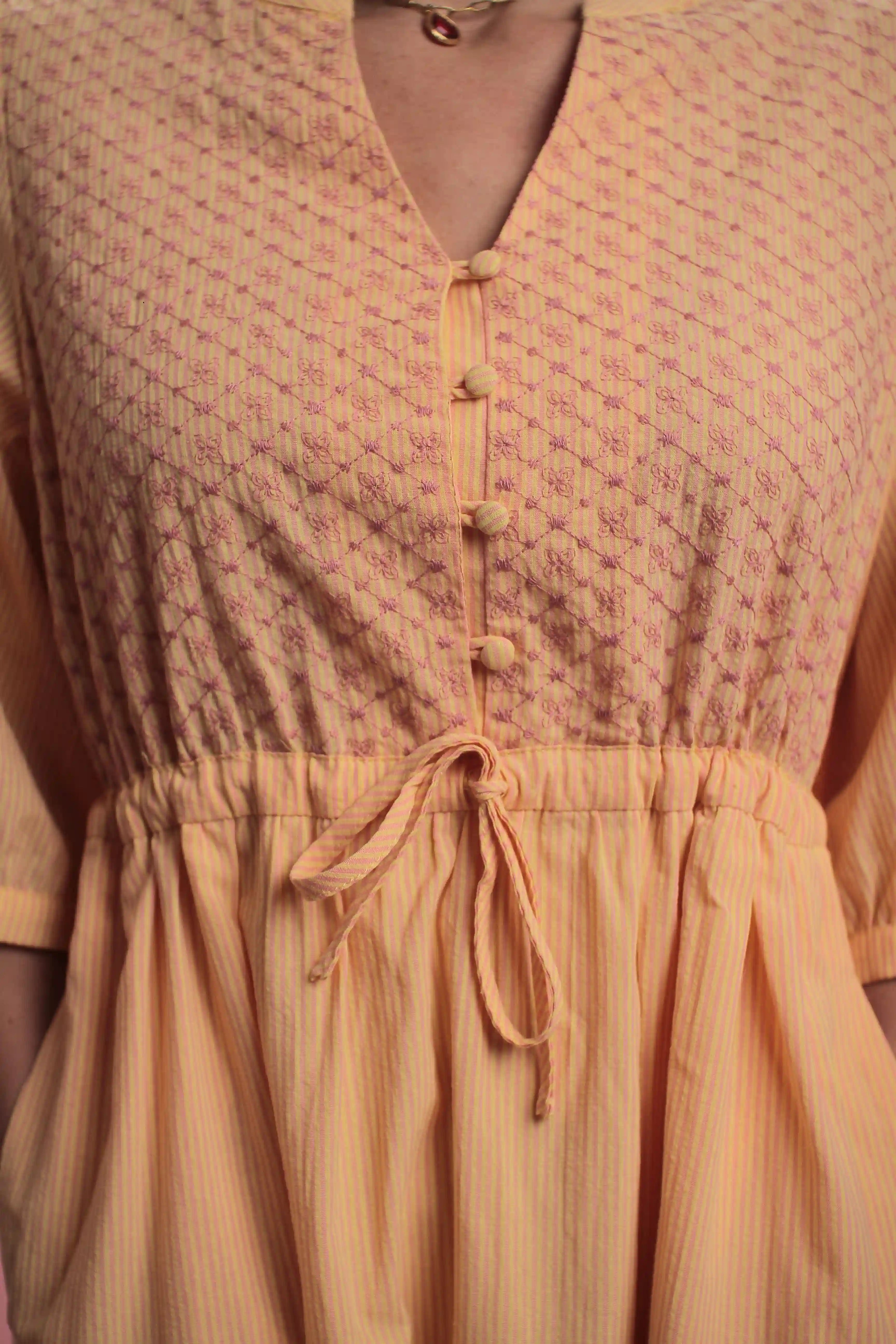 Robe Brunella Jaune