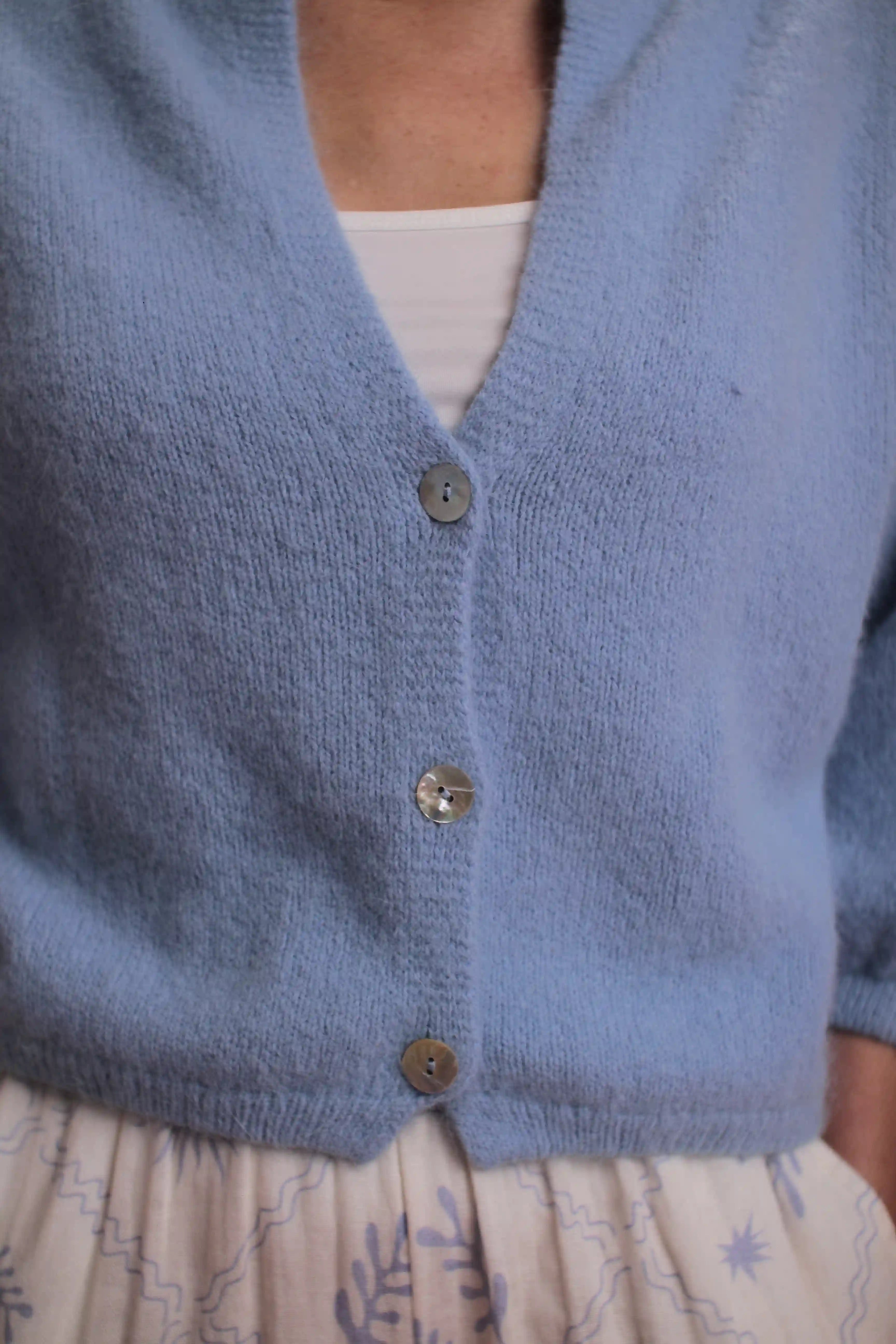 Gilet Justine Bleu