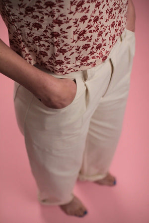 Pantalon Primavera Ecru