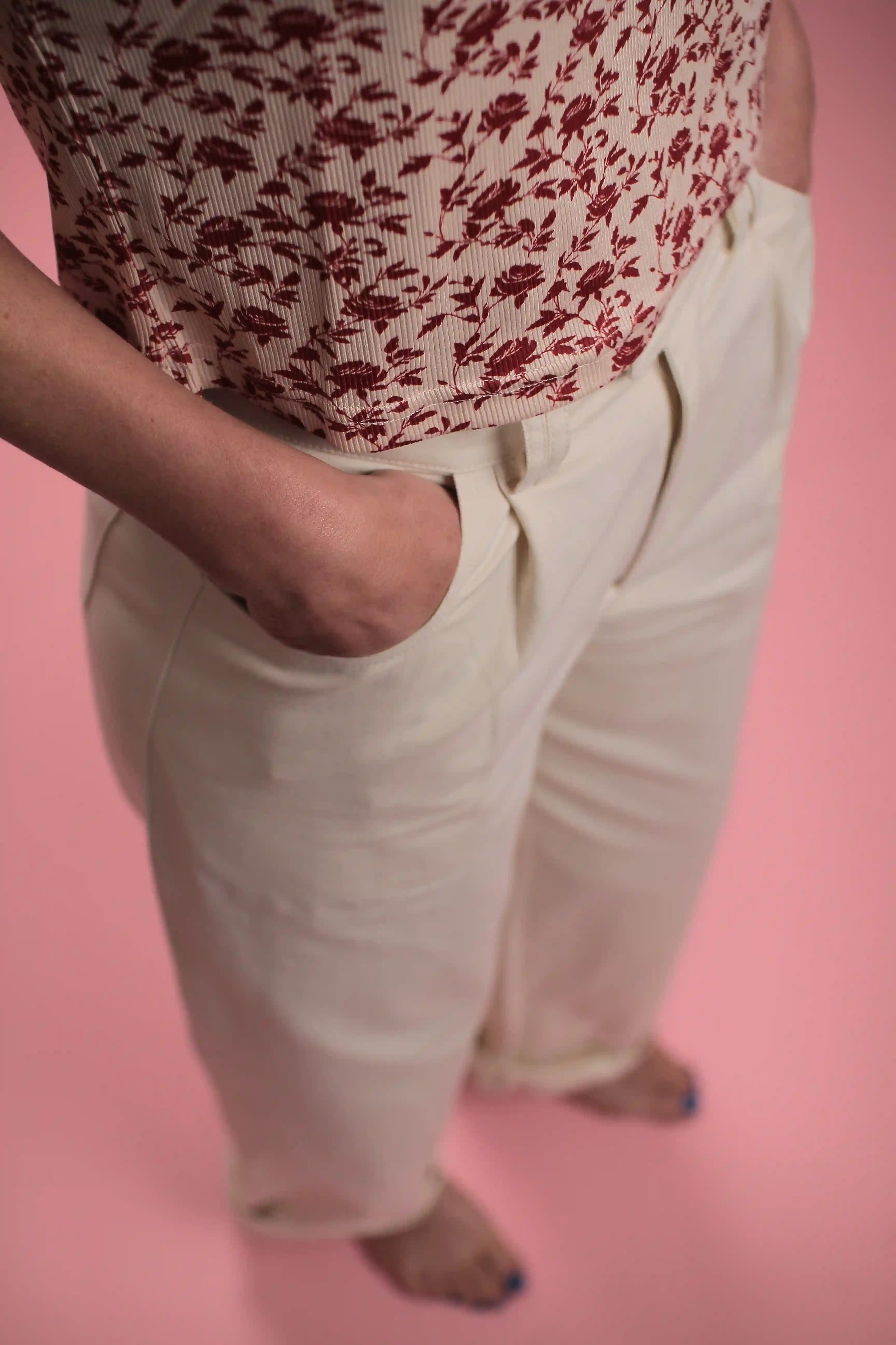 Pantalon Primavera Ecru