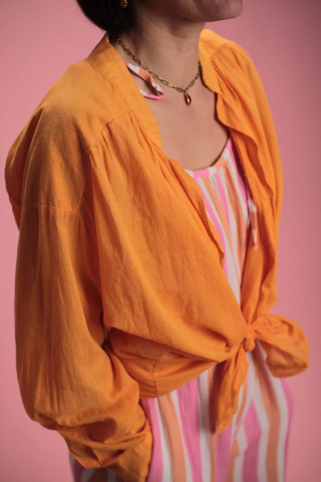 Chemise Pablo Orange