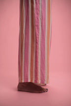 Combinaison Harlo Rose/blanc/orange