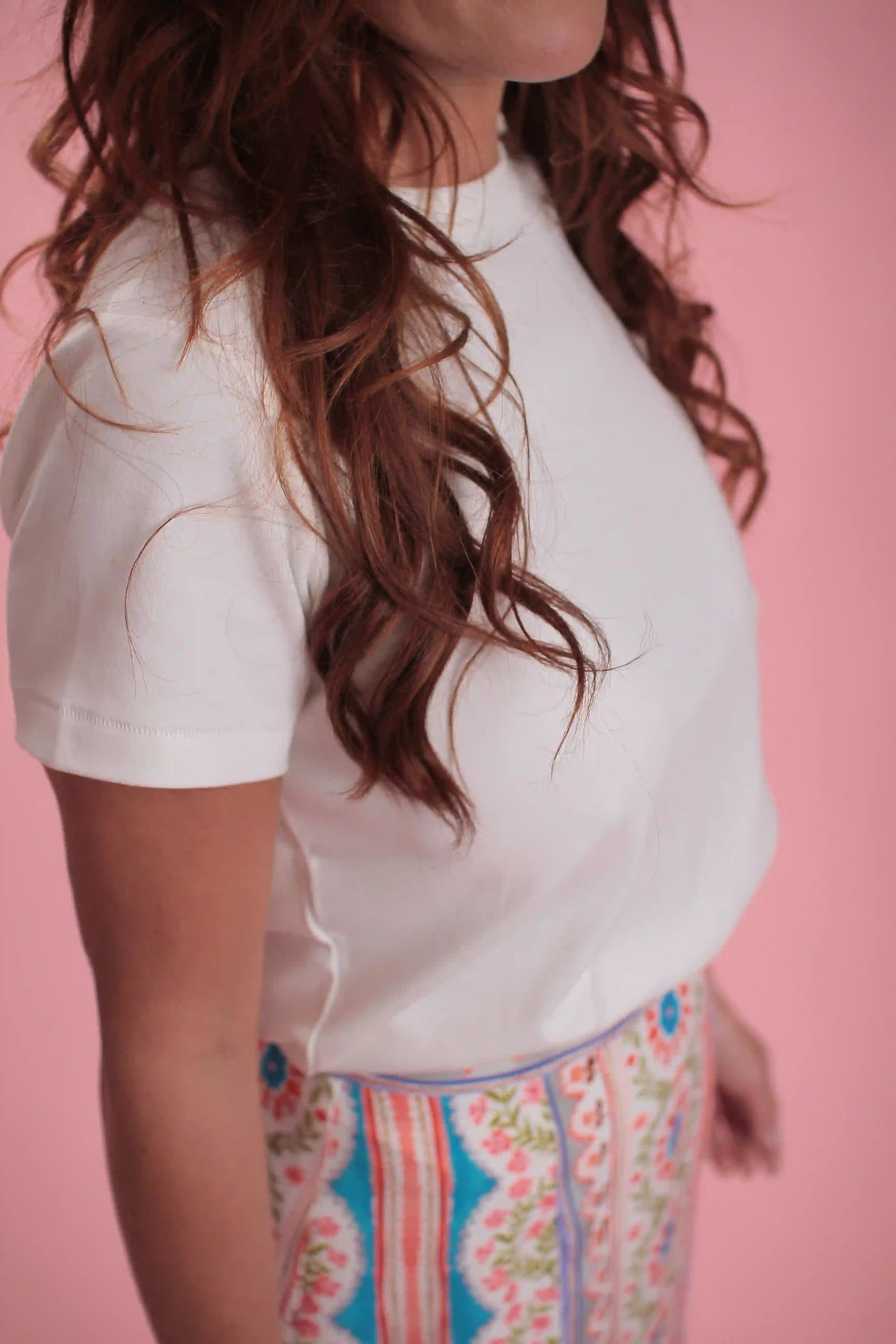 T-shirt Oni Blanc
