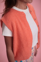 Gilet Chantal Corail