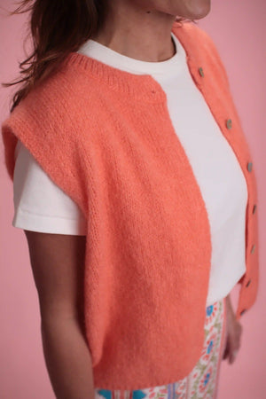 Gilet Chantal Corail