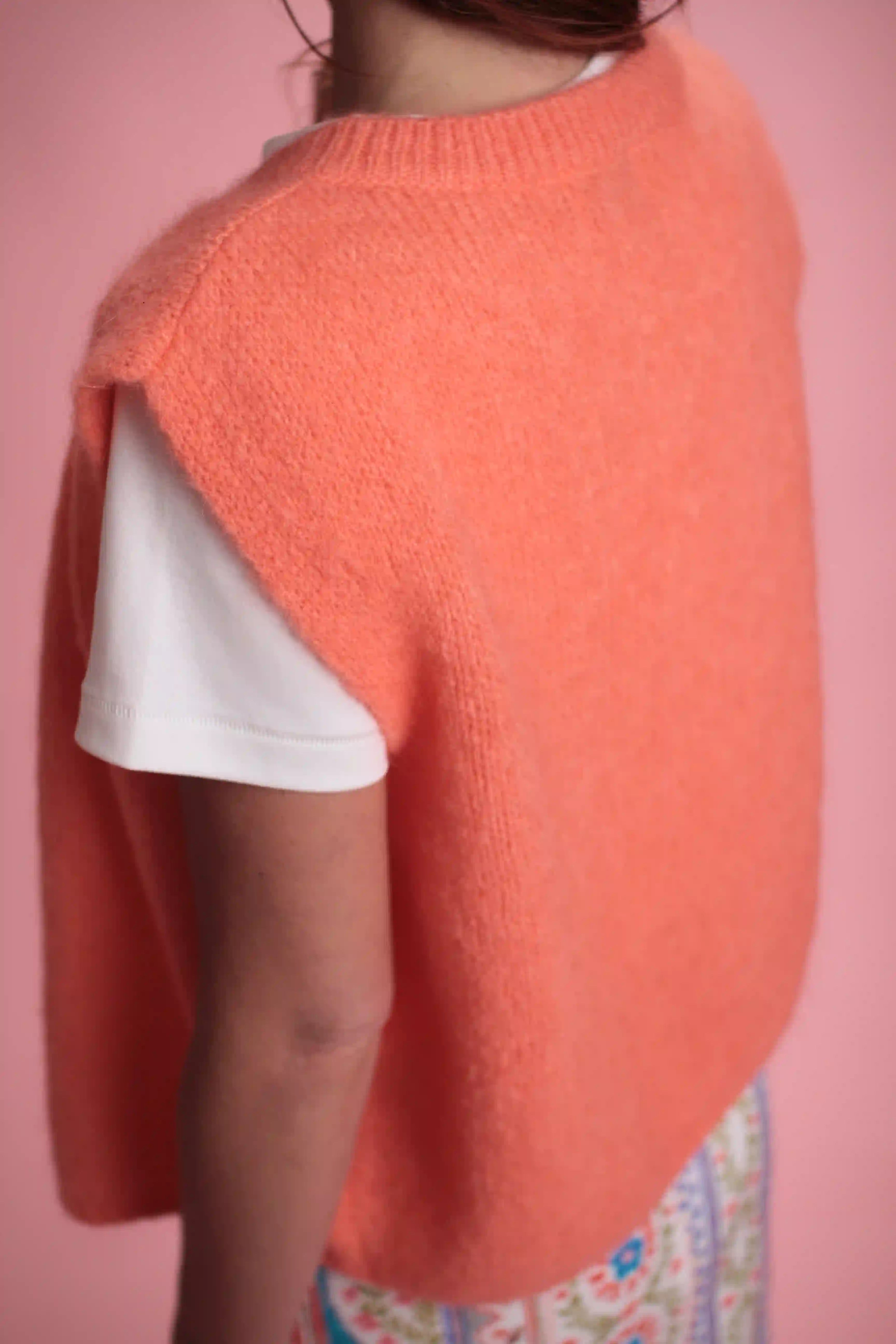 Gilet Chantal Corail