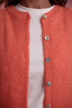 Gilet Chantal Corail